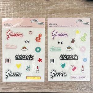 Glossier Stickers Sheets
